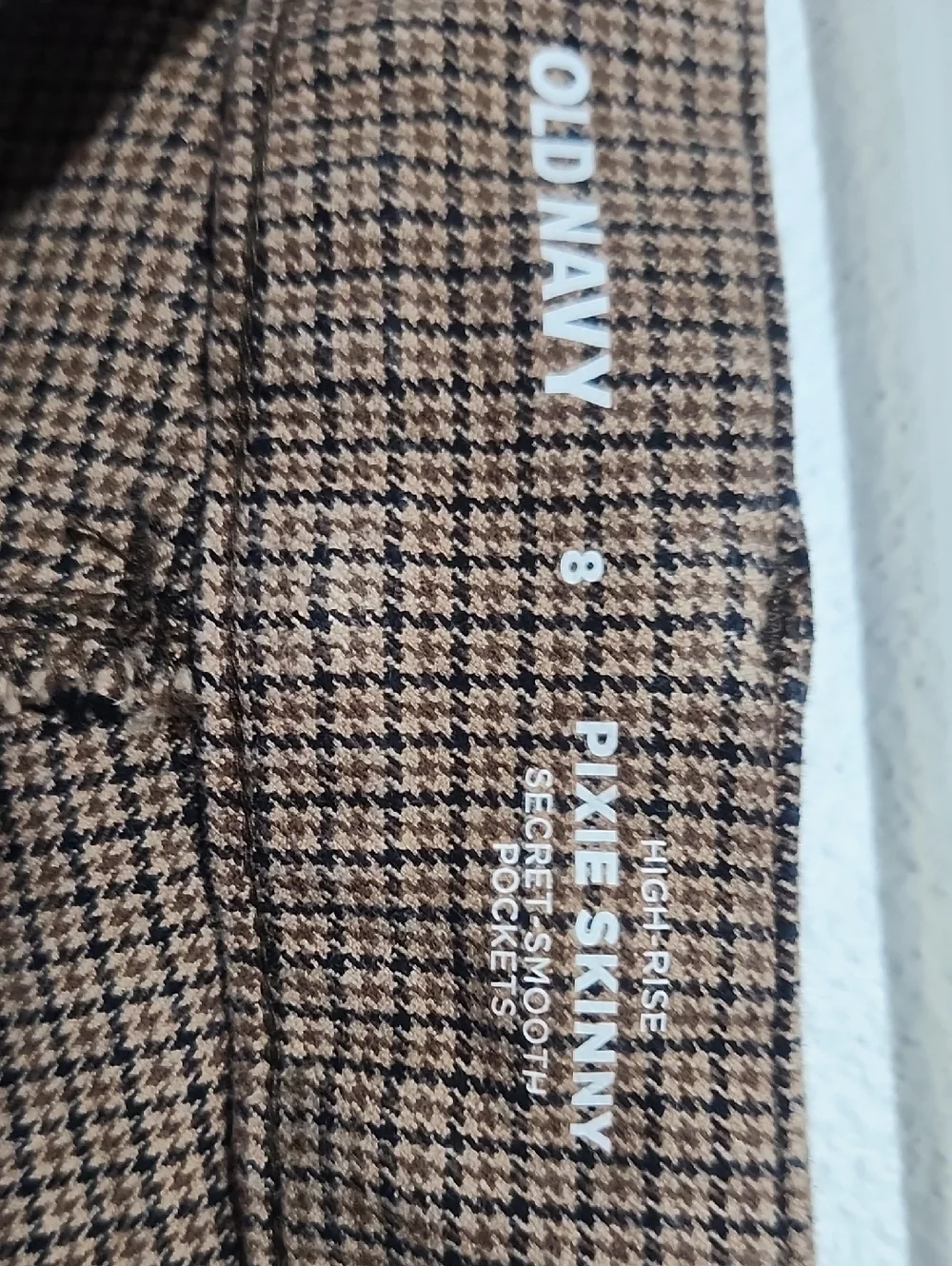 Old Navy Brown Patterned Men's Dress Pants